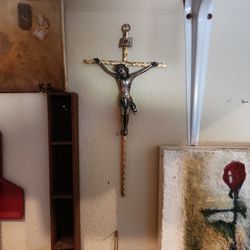 Vintage Jesus Crucifix 