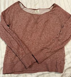 Over The Shoulder Workout Sweater