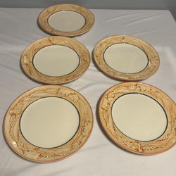 Dinner Plates Bundle Farm Design Horse Pig Cow Rooster❤️