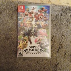 Nintendo Switch With Jc200 Controller And Physicall Copy Of Super Smash Bros Ultimate 