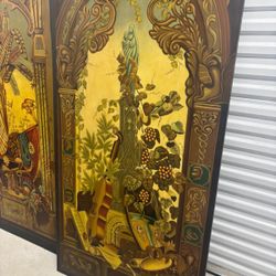 Decorative hanging panels ready to be ready  hung … 6 x 3’ . $250 each