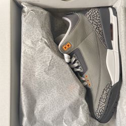Cool Grey 3s Size 8.5 DS