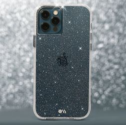 iPhone 12 Mini Glitter Case Transparent