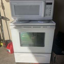 Stove and microwave