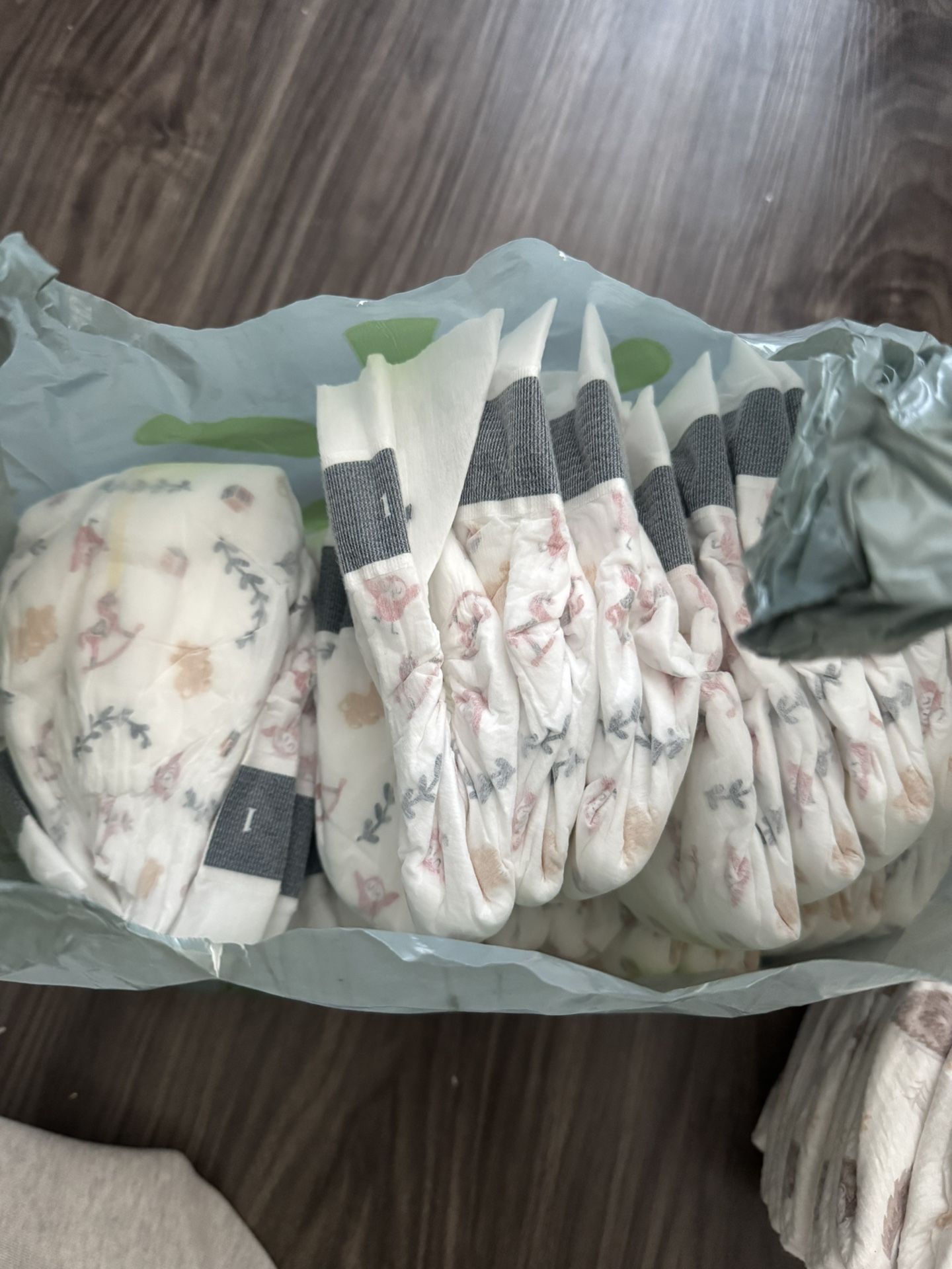 Bag of Baby Diapers