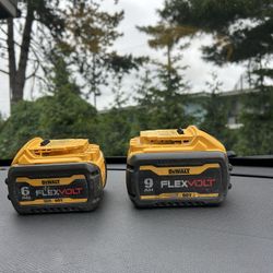 Dewalt battery’s FLEXVOLT 9/6