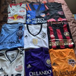 Soccer jerseys
