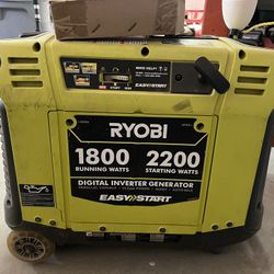 Ryobi generator 