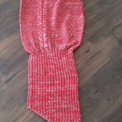 Mermaid Tail Blanket. 