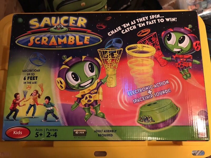 Saucer Scramble Game