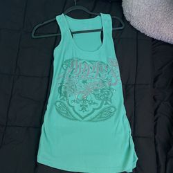 apple bottoms vintage tank top tight fitted 