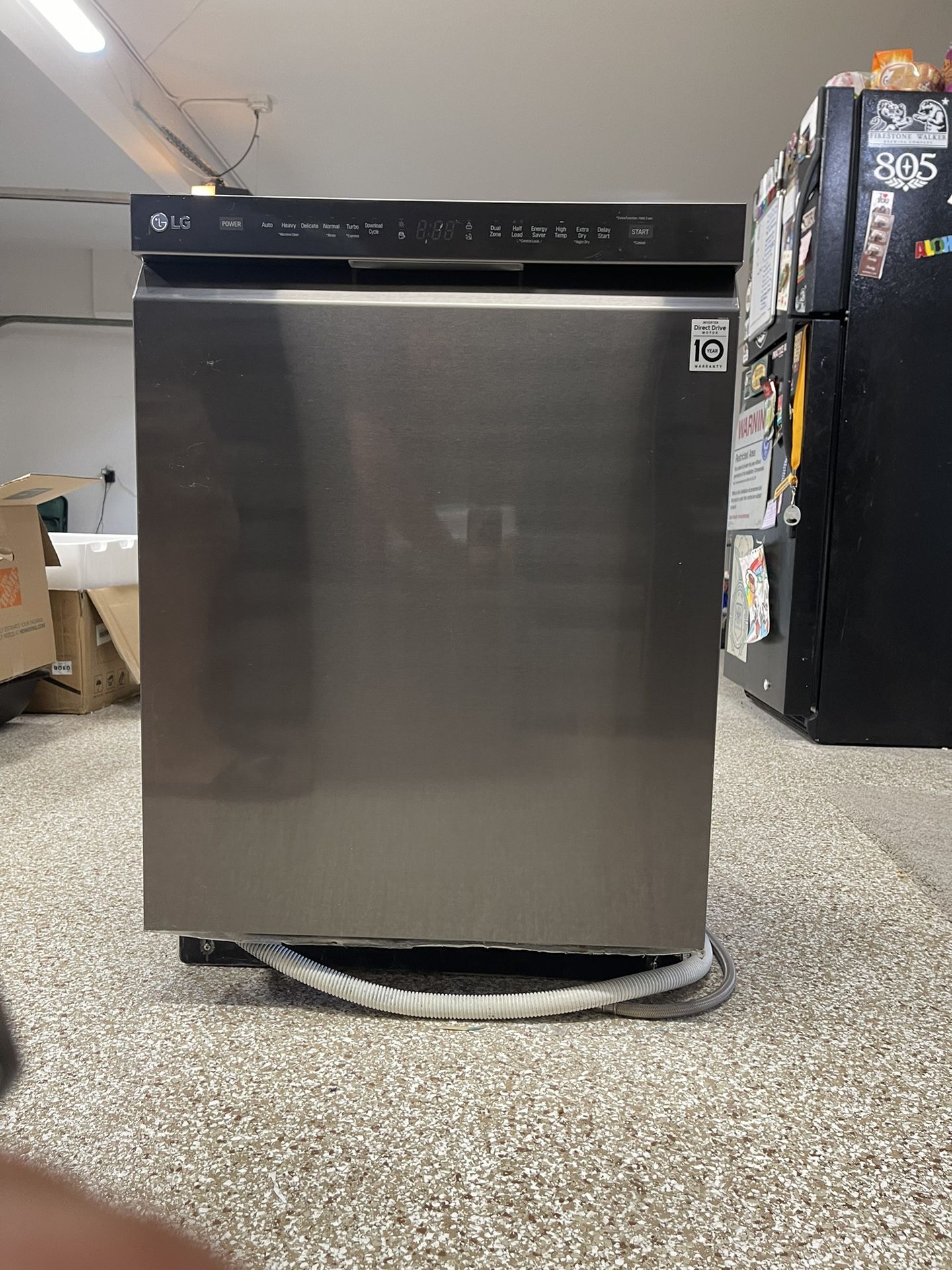 Dishwasher, LG 24” Black Steel