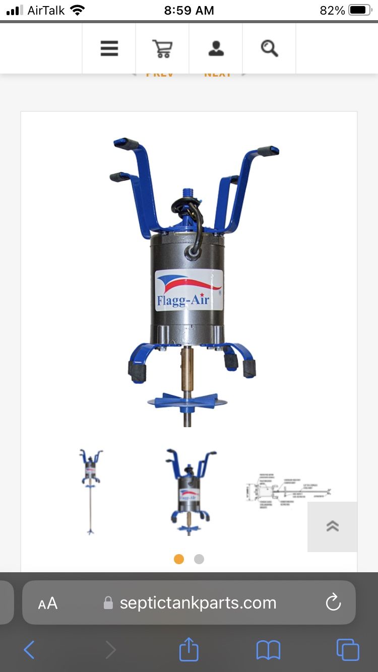 Flagg-Air 340HT Norweco Septic Aerator