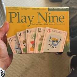 Play Nine golf card game