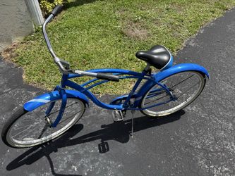 Schwinn Legacy Blue Beach Cruiser