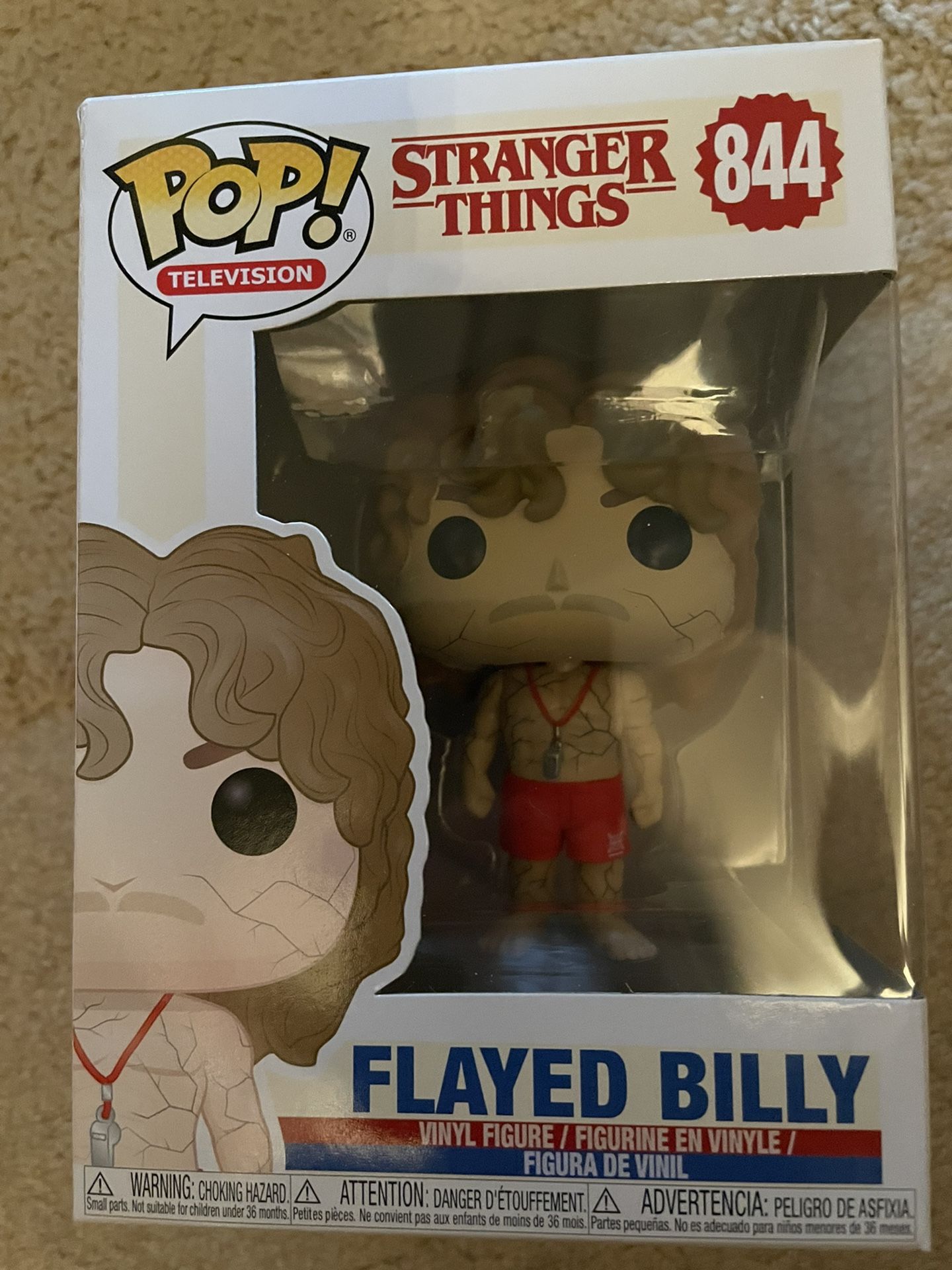 Funko Pop Stranger Things Flayed Billy Great Condition