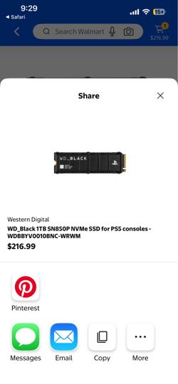 Ps5 with extra storage with steering wheel kit and one white controller