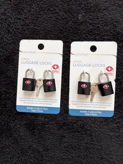 Protégé TSA Luggage Locks 2-Pack – Lot of 2