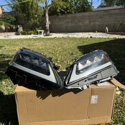 LED Headlights Assembly For LEXUS GS350 Xenon Headlamp Facelift
