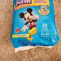 Huggies Pull-ups Size 3T-4T Boys