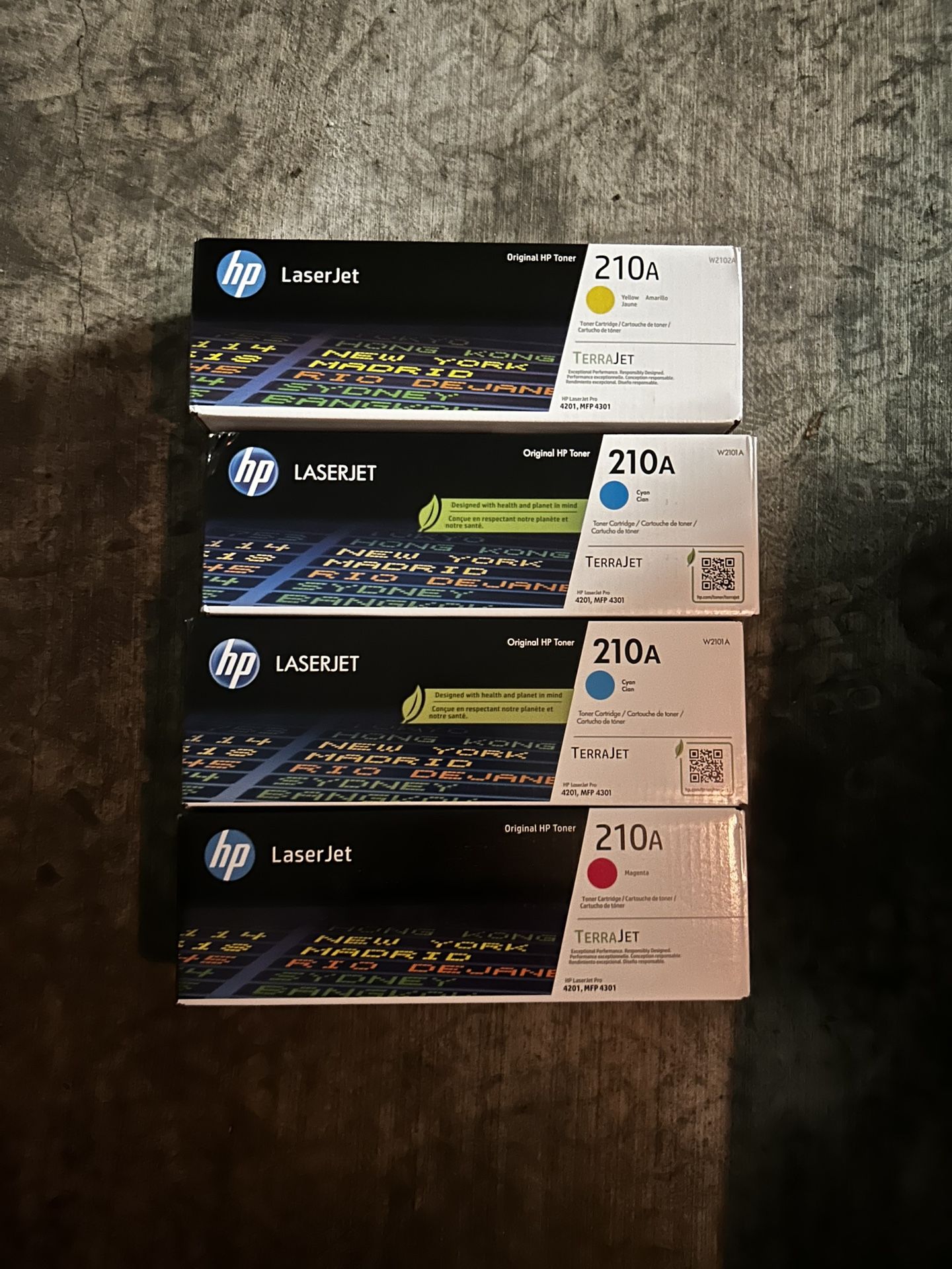210A HP Toner 4 Pack