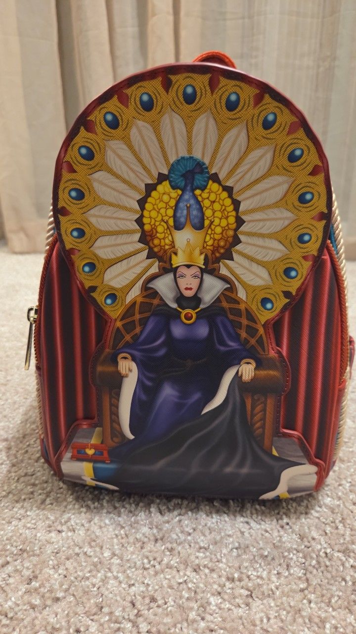 Loungefly Snow White Evil Queen Throne Backpack Size One Size