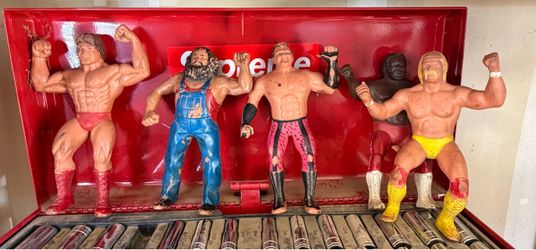 Vintage WWF action figures