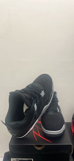 Air Jordan 4 Retro Black Canvas