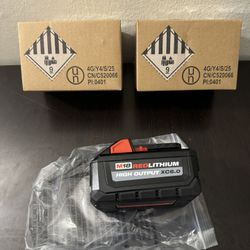 Milwaukee M18 18-Volt 6 ah Lithium-Ion High Output Battery