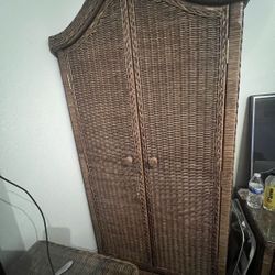 Wicker Dresser / Furniture
