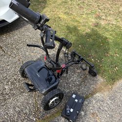 CaddyTrek electric golf cart