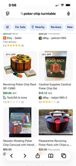 Poker chips and holder