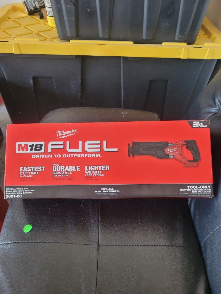 Sawzall Milwaukee Fuel Brand New