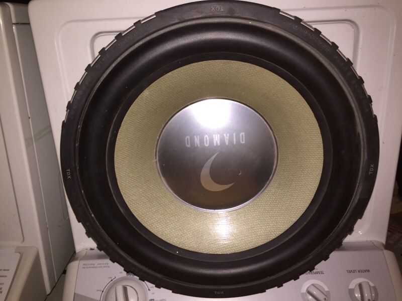 15" diamond audio subwoofer tdx