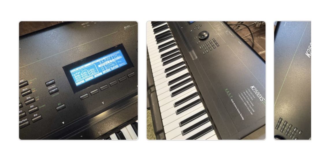 Kurzweil K2500x Synthesizer New In Box