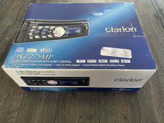 New CLARION car Stereo
