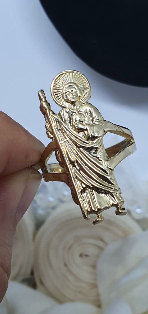 Anillo De San Judas ORO 14K Jewelry & Accessories