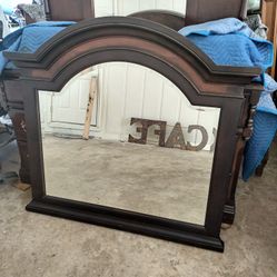Oversized Arched Mirror . (53 By 48).