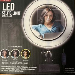 iTek Selfie LED Ring Light with Clamp