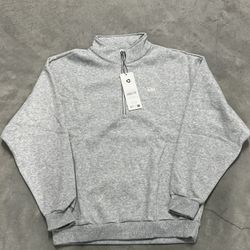 Alo Yoga Gray Zip Up 