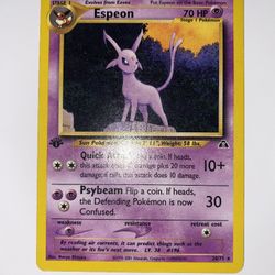Espeon #20 Neo Discovery 1st Edition