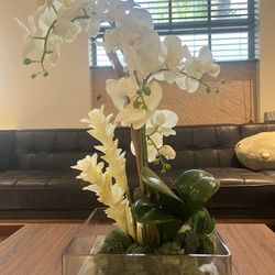 decorative fake plant phalaenopsis