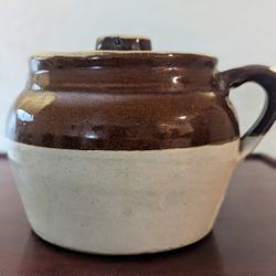 Large Antique Bean Pot