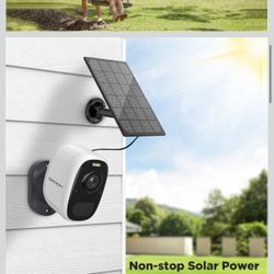 1080P Solar Security Camera Wireless WiFi Solar Powered Camera Waterproof