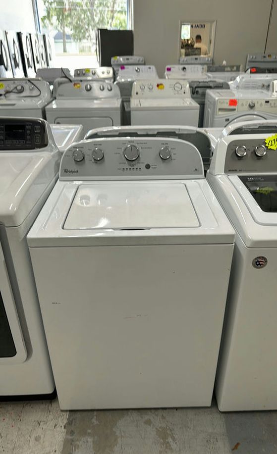 Whirlpool Top Load Washer, White, Good Condition, Energy Efficient