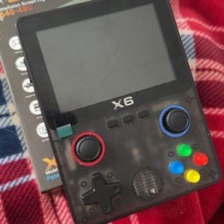 GAME CONSOLE MODEL X6  Resolution Screen High - 640 *480 Patent No. : ZL(contact info removed)484.0