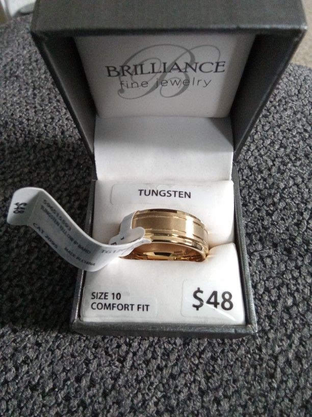 Tungsten Ring Size 10