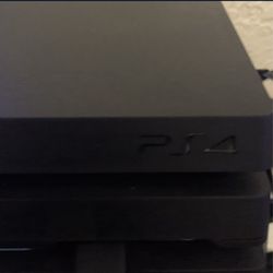 Ps4 Pro With 2 Working Controllers