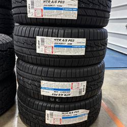 (4) - 205/50/17 Sumitomo HTR A/S P03 Tires