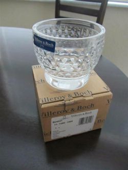 Villeroy & Boch crystal votive candle holder